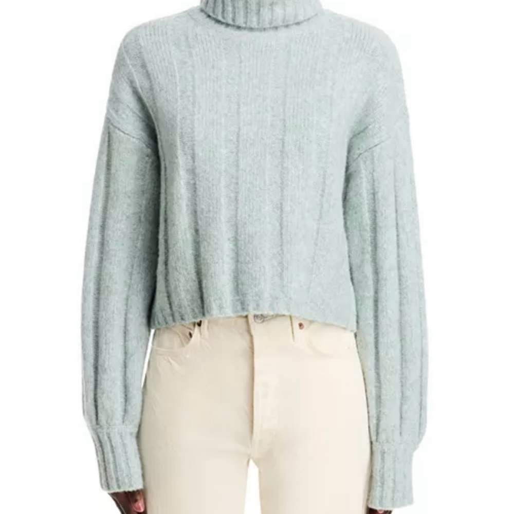 Rosalia Wool Blend Turtleneck Sweater